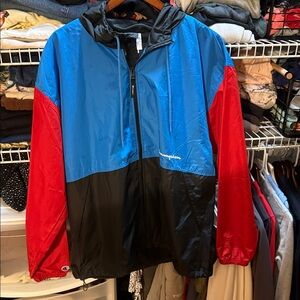 Champion Men's Tri-Color Windbreaker Jacket